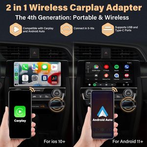 อะแดปเตอร์ CarPlay สำหรับรถยนต์2024กล่องของเล่นรถขนาดเล็กพร้อมการรับประกัน1ปี<span class=keywords><strong>ราคา</strong></span>ไม่แพง - Product Image 2