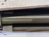 ASTM A193 B7 STUD BOLTS 1/2"-1-1/2" X 3.66METER Yellow Zinc Electro Galvanized Factory