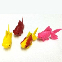Aquarium Simulé Aménagement Paysager Décorations D'aquarium Petit Poisson En Plastique Simulé Poisson Rouge Colonne D'eau Lampe