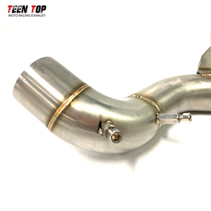Tubo de escape de acero inoxidable para motocicleta, pieza central, tamaño de stock para <span class=keywords><strong>BMW</strong></span> F750 <span class=keywords><strong>F850</strong></span> <span class=keywords><strong>GS</strong></span> <span class=keywords><strong>Adventure</strong></span> 2018-2021 - Product Image 5