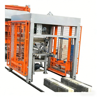Machine à fabriquer des blocs de béton QT5-15 avec interverrouillage PLC, pompe, boîte de vitesses, pression hydraulique, haute efficacité, pour pavés et briques de route