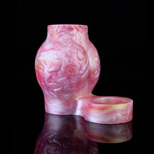 FAAK Hundeknoten Penisvergrößerung Eichel-Masturbator Stimulierendes Sexspielzeug für Männer Silikon-Penisring Dildo-Hülle Größe S M L - Product Image 4