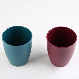 थोक दो रंग फूल के बर्तन मैसेटस डी वाइरो प्लास्टिक गार्डन पौधे फूल बर्तन नर्सरी रोपाई पॉट - Product Image 6