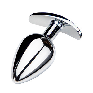 Tapón Anal Metálico Plateado 777, Dilatador Anal para Masturbación, Uso Adulto - Product Image 2