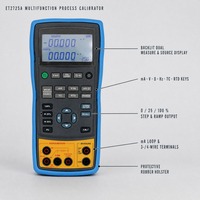 Calibrateur de process multifonction portable ET2725A – Instrument de calibration portatif pour mesurer et générer des valeurs de mA, V, Ohm, Hz, TC, RTD