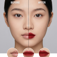 Gloss à lèvres mat velouté repulpant naturel avec emballage unique pour un look naturel, logo personnalisé, vente en gros premium