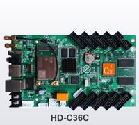 Controlador de tarjeta de control LED asíncrono, Huidu D05,D06,D30,D35 ,D15,D16, D36 C16,C16C,C36,C36C,B6 D18