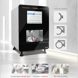 A52 <strong>Dental</strong> CAD CAM <strong>Milling</strong> <strong>Machine</strong> 5 Axis Dry Type 80000rpm Ultra Precision <0.01mm - Product Image 2