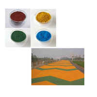 Vert d'oxyde de fer rouge jaune pour ciment béton peinture