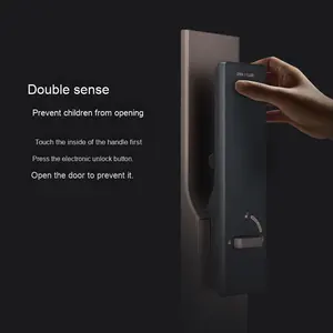 Per Samsung Shp-P53 Smart Lock per impronte digitali e Password digitale antifurto porta in legno con connessione WiFi in lega di zinco - Product Image 3