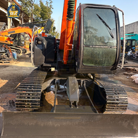 Excavator Bekas Hitachi Zx70 Asli Jepang 7 Ton Jam Operasi Rendah Diesel Crawler Hydraulic Backhoe Kondisi Bagus Dijual