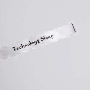 Custom Printed Ribbon Wash Care <b>Label</b> for <b>Garment</b> Detachable Fabric Tag with High Quality Print - Product Image 3