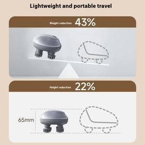 Mini masseur de tête rechargeable, masseur électrique pour animaux de compagnie, masseur de cuir chevelu multifonctionnel en forme de griffe de dragon, instrument de physiothérapie par pétrissage - Product Image 5