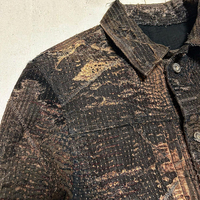 DIZNEW 2024 Vêtements de créateur pour hommes tendance, streetwear, veste en jean respirante d'été, broderie à la main, veste en jean de marque célèbre pour homme