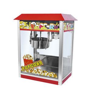<span class=keywords><strong>Machine</strong></span> <span class=keywords><strong>à</strong></span> Popcorn Commerciale Électrique de Table Automatique pour Maïs Soufflé, Forme Sphérique Papillon, Prise US 110V, Modèle CT-801, Garantie 180 Jours - Product Image 5