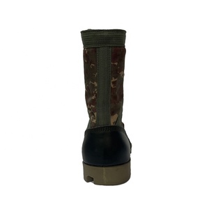 <span class=keywords><strong>Scarpe</strong></span> da ginnastica da <span class=keywords><strong>uomo</strong></span> con mimetizzazione verde leggera e mimetica Slip-On in pelle scamosciata da giungla per <span class=keywords><strong>scarpe</strong></span> da passeggio all'aperto - Product Image 4