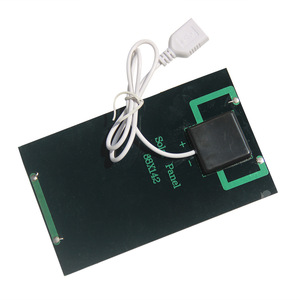 มาซูโยชิ มิตสึ 2W 5V แผงโซลาร์เซลล์ 88X142MM เครื่องชาร์จพลังงานแสงอาทิตย์แบบ USB สำหรับอุปกรณ์พกพา - Product Image 3