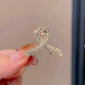 Accessori per capelli fatti a mano per ragazze di tendenza alla moda perlate paillettes fiore forcine vendita calda all'ingrosso - Product Image 1