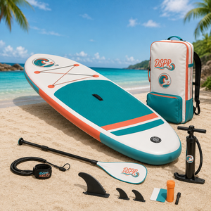 Planche de SUP gonflable personnalisée OEM 10 pieds avec pont Rocker et logo sur mesure – Direct Usine - Product Image 1
