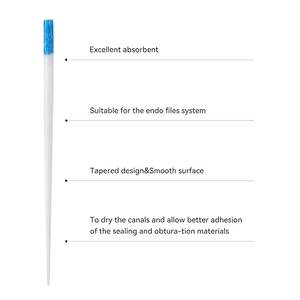 HTM materiali di consumo per apparecchiature odontoiatriche usa e getta e getta per pulizia del canale radicolare con punte di carta assorbente Sterile personalizzate - Product Image 5