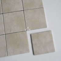 Carreaux muraux en céramique mate faits à la main, style minimaliste moderne, 8 mm, 123x123 mm, style dégradé, pour cafés, salles de bain, cuisines