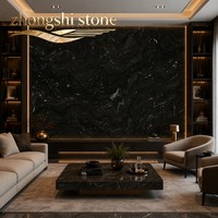 Granite noir universel importé de qualité supérieure, également appelé Granite noir cosmique / Granite noir titane, roche ignée naturelle rare