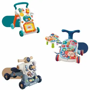 Bebek yürüteci oyuncak bebek çok fonksiyonlu yürümeye başlayan arabası anti-rollover yenidoğan yürüyüş yürüteç - Product Image 2