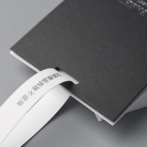 Biểu Tượng Tùy Chỉnh In 600gsm Giấy Sang Trọng Thẻ Thiết Lập Cho Quần Áo Treo Tag Dây Thừng Và Con Dấu Chuỗi Cho Quần Áo - Product Image 5