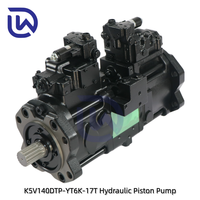 Bomba de Pistones Hidráulica SK330-8 SK350-8 K5V140DTP-YT6K-17T K5V140DTP, Bomba Principal Hidráulica para Excavadora Kobelco, Piezas Hidráulicas