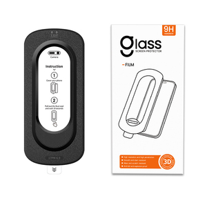 Kit d'installation facile, protection d'écran en verre trempé anti-rayures 9H, film protecteur pour iPhone 12 13 14 15 16 17 Pro Max - Product Image 5