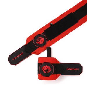 Bandes de poignet réglables pour la musculation, la force athlétique, le crossfit et l'entraînement en salle de sport, logo personnalisé - Product Image 1