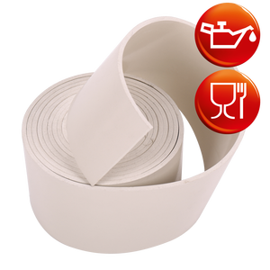 Rulli NBR chiari 60Sh FDA - Product Image 1