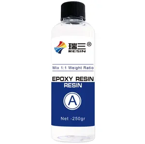 Wholesale Epoxy Glass Glue Transparent Adhesive Clear Resin For Wood Table Glue Hardener and Epoxy resin