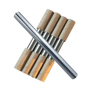 Neodinium Metal Magnet Sticks Stainless Steel Long Strip Magnetic Rod With Internal Screw Thread