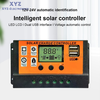 Controlador de Carga Solar MPPT PLC 10-100A 12V/24V con Seguimiento Automático, Suministro al por Mayor