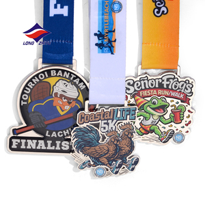 Longzhiyu - Medallas Deportivas Personalizadas de Metal <span class=keywords><strong>para</strong></span> Fútbol, Natación y Spinning, 20 Años de Experiencia, Trofeos y Medallas Personalizadas, Medallón de Metal - Product Image 6