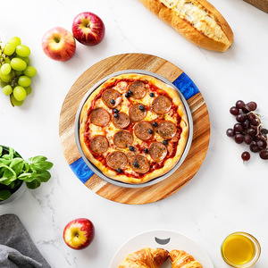 <span class=keywords><strong>Planche</strong></span> à découper personnalisable en résine époxy durable et bois de rose pour la cuisine, plateau à fromages et charcuterie - Product Image 3