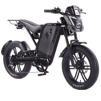 Nouveau Modèle Vélo Électrique Tout-Terrain 7 Vitesses à Pneus Larges Neige et Plage avec Moteur de Roue Arrière 500 Watts et Batterie au Lithium 48V