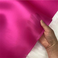 Tissu en satin d'organza rigide en gros, tissu de mariage, tissu de robe en soie pour costume, robe de fête, manteau pour bébé