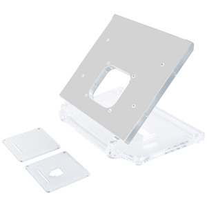 Tab 7 <b>Table</b> Base 20x16x15.5 Cm <b>Clear</b> Acrylic Stand For Tablet Use - Product Image 1