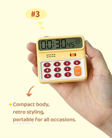 Grosir siswa kecil Pomodoro Timer Pprogrammable Mini Timer hitung mundur dapur belajar Timer