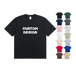 Tシャツコットンプラスサイズカスタマイズデジタル印刷ロゴ230gsm男性ブランクOネックカスタムTシャツ - Product Image 1