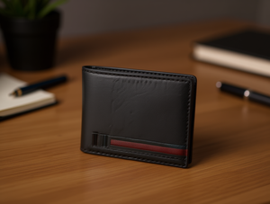 Portafoglio da Uomo in Vera Pelle con Chiusura a Soffietto, Ideale come Regalo - Product Image 2