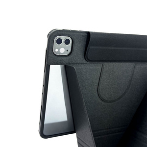 Étui pour tablette avec support rotatif à angle élevé, options de couleurs personnalisées, coque de protection antichoc avec porte-crayon pour iPad Pro 12.9 - Product Image 2