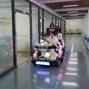 Machine de jeu de course de voiture électrique, pare-chocs à batterie de divertissement, tour d'enfant, à vendre - Product Image 6