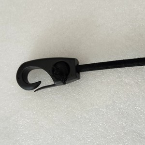 Cuerda elástica de acero de 5 mm con gancho de remolque de 170 cm con tope y gancho plano para kayak, barco y uso en exteriores - Product Image 2