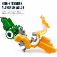 Connecteur de compteur série JZ en alliage d'aluminium, pince de raccordement pour câble de 1KV, pour connexion de boîtier de compteur de fil isolé aérien