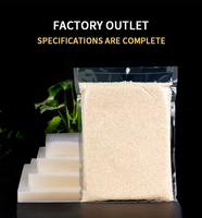 Sacs sous vide en plastique en nylon thermoscellés de qualité alimentaire avec barrière transparente pochette d'emballage alimentaire