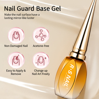 RS Nail Fournitures en Gros Gel de Base Peel-Off Écologique, Non Toxique, Végan, Séchage à l'Air, en Bloc Entier