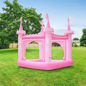 Castillo Inflable con Piscina de Agua, Venta al Por Mayor de Fábrica, Piscina de Juegos con Aspersor para Niños con Impresión Personalizada OEM - Product Image 4